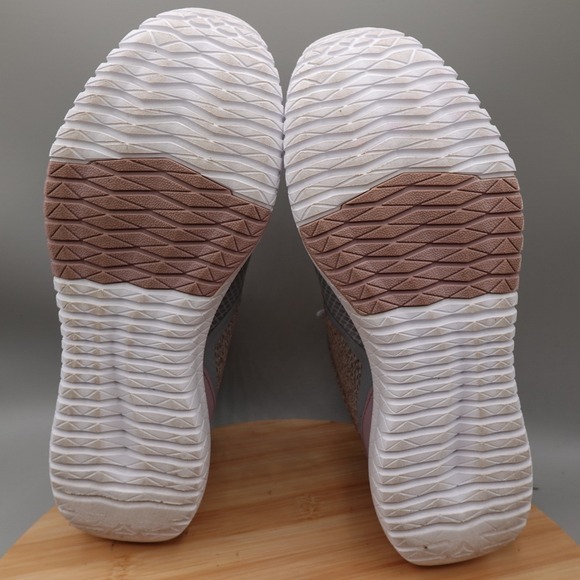 Reebok Shoes Women 9 Flexagon Force Gray Pink Sport Athletic Running EF8941 Flaw - Picture 7 of 11